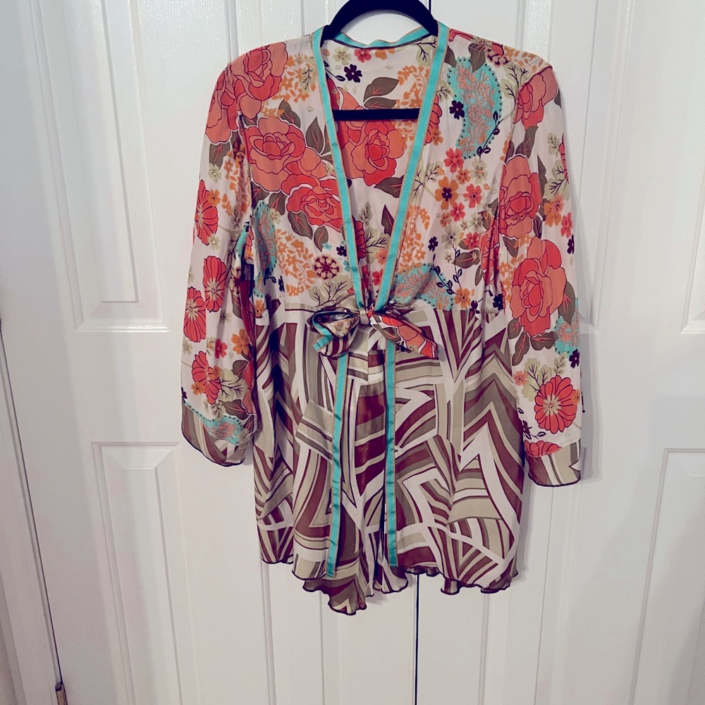 Cabi kimono silk